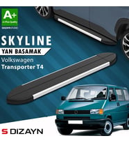 S-Dizayn VW Transporter T4 Kısa Şase Skyline Aluminyum Yan Basamak 213 Cm 1995-2003 A+ Kalite