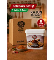 Kajun Baharatı 1000 G x 8 Adet - 1 Koli (Koli Bazlı Avantaj Paketi)