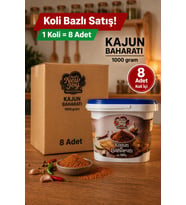 Kajun Baharatı 1000 G x 8 Adet - 1 Koli (Koli Bazlı Avantaj Paketi)