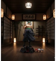 Anime Tarzı Kılıçlı Savaşçı Figürü One Piece Roronoa Zoro Büyük Boy Detaylı Koleksiyonluk