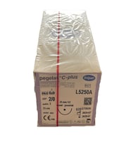 Doğsan Pegelak 2/0 25mm 1/2 Keskin 75cm L5250A (1 Kutu)