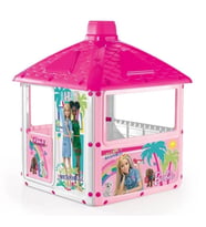 Dolu Barbie Ev İç ve Dış Mekan Uyumlu, Kolay Kurulumlu Pembe Çocuk Oyun Evi