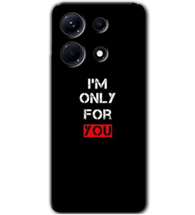 İnfinix Note 30 Pro Kılıf HD Desen Baskılı Kılıf - For You