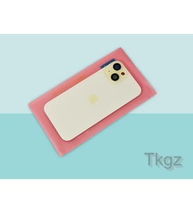 İphone 15 Arka Pil Batarya Kapağı Kapak ( Full Kamera Lensli ) SARI