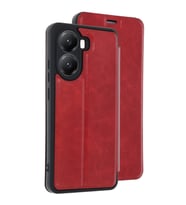 Xiaomi Poco X7 Pro Kılıf Flip Cover - Kırmızı