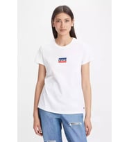 Levi's Kadın The Perfect Tee Olympic Mini Logo T-shirt -  (Turuncu)