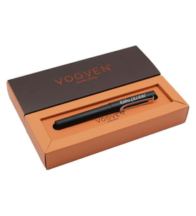 Vogven Marka İsme Özel Exclusive Mat Roller Kalem - Siyah