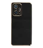 Durukar® Mi 11T Pro Kılıf Volet Silikon - Siyah