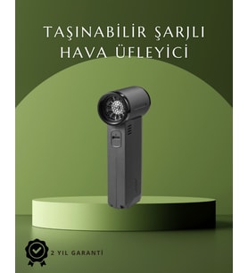 Northcity Şarjlı Hava Üfleyici Toz Temizleme Makinesi - Araç İçi Ev İçi Kompakt Çözüm
