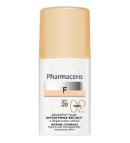 Pharma-Ceris Yumuşak Sıvı Fondöten Spf 20 02 Sand Yoğun Kapatıcı Hacim: 30 ml