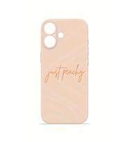 iPhone 16 Plus Vorian İnce Kamera Korumalı Mika Kılıf Just Peachy