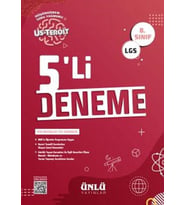 8. Sınıf LGS Us Teroit 5 li Deneme Ünlü Yayıncılık