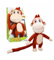 KUKULİ MÜZİKLİ PELUŞ MAYMUN LİSANSLI MAYMUN ORJİNAL MONKEY 30 CM