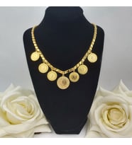 Altın Kaplama 60cm Halep Arpa Zincir Kolye Kly001
