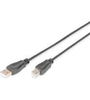 Usb 2.0 Bağlantı Kablosu, Tip A - B Erkek/Erkek, 3, 0 M, Usb 2.0 Uyumlu, Bl