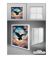 Harry Potter Led Avize, 60X60 Genç Odası Led Lamba, 60w, beyazı Işık, Harry Potter Çocuk Odası lamba
