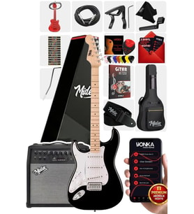 Midex RPH-31WB-50AMP Solak Elektro Gitar 50W Amfili Full Set