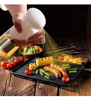 Yeni Nesil Airfryer Sprey Yağdanlık 220ml Kolay Kullanımlı Yağdanlık Zeytinyağı Ve Yağ Püskürtücü (Beyaz)