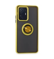 Mi 11T Kılıf Montreal Yüzüklü Kapak - Sarı