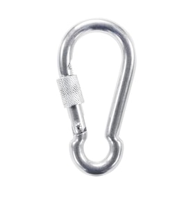 Periboia Karabina Kilitli Galvaniz Çelik 6x60 mm 2 Adet (Çok Renkli)