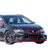 Seat Leon Mk3 Fr 2013-2016 JE Desing 3 Parça Ön Ek (Plastik) (Standart)