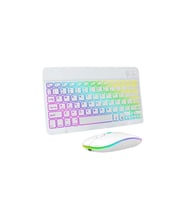 Kablosuz Aydınlatmalı Klavye Mouse Seti Türkçe Q Tuş Dizilimi