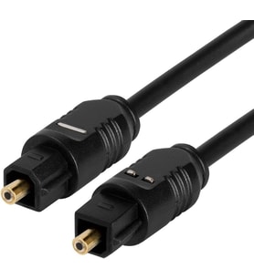 Optik Ses Kablosu Toslink - Toslink 3 Metre YWL2.2 Dijital Audio Fiber Optik Kablo TV Soundbar Hoparlör Ses Sistemleri İçin Optik Bağlantı Kablosu ZR146 (Siyah 3 Metre)