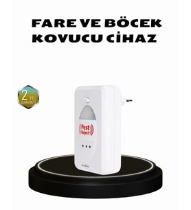 Ultrasonik Böcek Ve Fare Kovucu - Doğa Dostu, Sessiz Ve Etkili Savunma