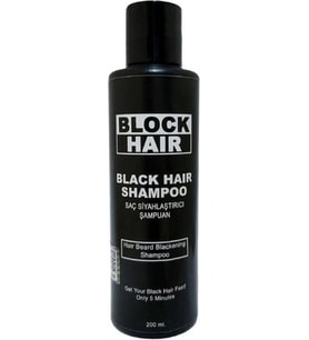 Block Hair Saçları Siyahlaştıran Şampuan 200 ml