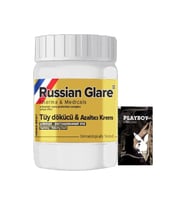 Rusian Glare Nano 50 ml Rus Merhemi Tüy Dökücü Azaltıcı + Yanında Jel