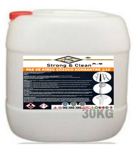 Pas Ve KİreÇ ÇÖzÜcÜ Konsantre 1/10 30Kg