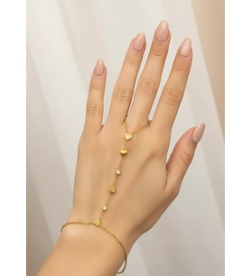 Çelik Gold Taşlı Kalp Şahmeran - 26shm20