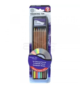 Daler Rowney Simply Drawing Tin 9lu Set