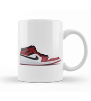 Jordan 1 Mid Chicago Kupa Bardak Porselen