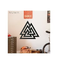NUMA CONCEPT-VALKNUT MDF TABLO (Siyah)