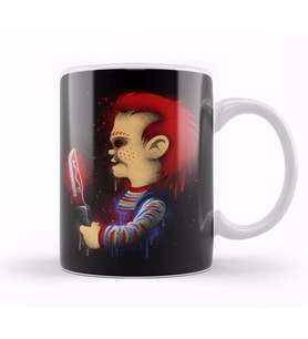 Wanna Play Chucky Kupa Bardak Porselen