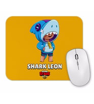Brawl Stars Shark  Leon Mouse Pad