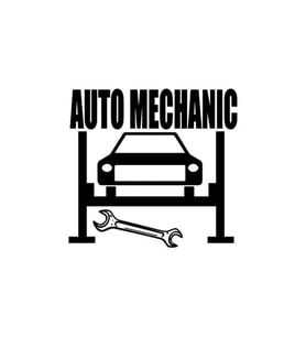 Auto Mechanic Oto Sticker 20 Cm