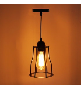 RIOLİGHT RETRO METAL TEKLİ SARKIT (Siyah)