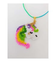 Kadın Unicorn Miyuki Kolye