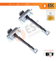 BMW X3 F25 2010-2017 X4 F26 2013-2018 51227205613 İçin 2 EA Arka Sağ ve Sol Kapı Gergi Yayı
