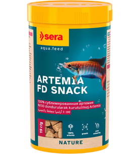 Artemia FD Snack Kurutulmuş Artemia Balık Yemi 250 Ml 19 Gr