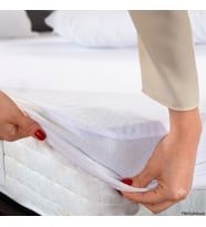 Tek Kişilik Alez 100x200 cm Fitted - Su Sıvı Geçirmez Tam Korumalı Lastikli Kaymaz Yıkanabilir Yatak Koruyucu