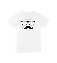 Babalar Günü Hediye Baba Temalı Baskılı Oversize Bisiklet Yaka T-shirt - Beyaz