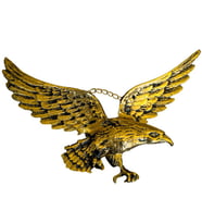 PiMarks Pirinç Döküm Duvar Süsü Kartal
