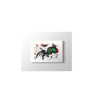 Joan Miro - Le Belier Fleuri Tablo - 106239 - 60x80 Cm