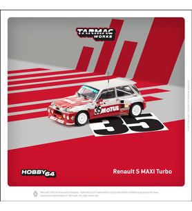 MİNİ GT 1:64 RENAULT 5 MAXI TURBO EUROPEN HİLL CLİMB CHAMPİONSHİP 1987