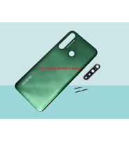 Oppo Realme 5İ Uyumlu FULL KASA Arka Kapak Batarya Kapağı - YEŞİL