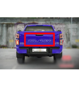 Isuzu D-Max Arka Bagaj Etiket Arma Yazı Standart Boy