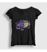 Presmono Kadın Siyah Van Pearl Jam T-Shirt 74558tt